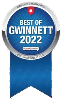 Best of Gwinnett 2022 award, iCare Orthodontics and Dentistry in Norcross, GA
