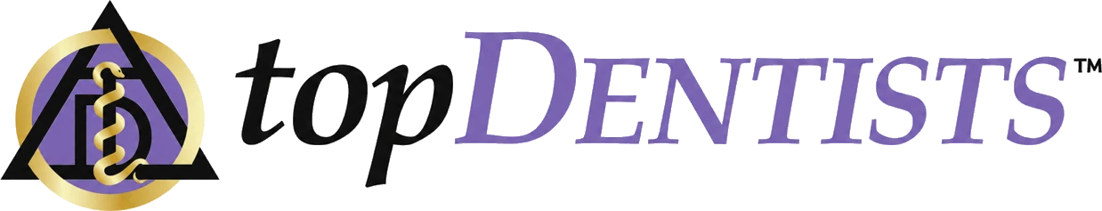 topDentists logo, iCare recognized among the top dentists and orthodontists serving Gwinnett County and metro Atlanta
