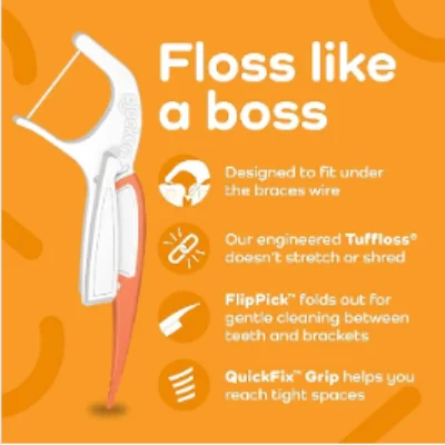 Plackers Flosser Picks for Braces